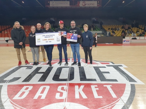 L'École de Basket décroche le label départemental d’école de minibasket BRONZE