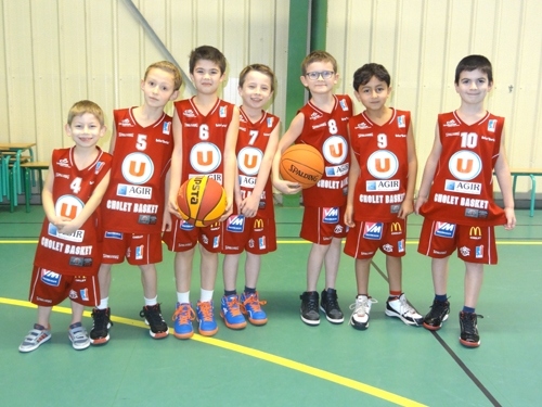 Amour RICHOUX (N°4), Axel COIFFARD (N°5), Alexis GOINEAU (N°6), Enzo CHAPELEAU (N°7), Alexis NIEDLAND (N°8), Rayan BENNAÏM (N°9), Thomas VIEAU (N°10)